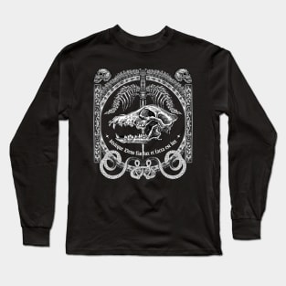 Wolf Skull Long Sleeve T-Shirt